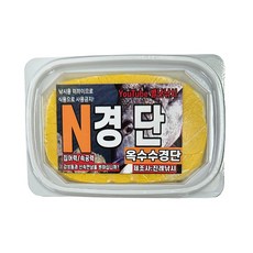 집어력 속공력 N경단 옥수수경단 엔경단 감성돔경단 감성돔 옥수수 대체 미끼 낚시경단 바다낚시 미끼 떡밥, 1개, 166g