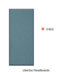 침대 헤드 보드 목재 벽 패널 침실 가구 자체 접착, 8.S12, 78) 파란 - 20X40CM, 1000