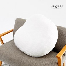 Hugsie寶寶涼感秀秀枕套【枕套單售】防溢奶安撫枕 涼感紗 孕哺專用, 涼感白
