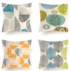 앤딜 우리집 맞춤 인테리어 훈훈한 쿠션커버 4종세트