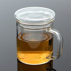 채진스토어 베이직 내열유리 티머그 350ml 내열유리티머그