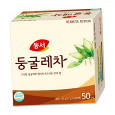 구수한 둥굴레 차 부드러운 티백 사무실 현미 둥굴레 차 선물용 간편 티타임 개별포장 티백용 음료용, 1개, 1.2g, 1개입, 60g