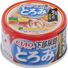 CIAO 魚盛罐 貓咪罐頭, 1個, A-57多樂米(雞肉鮪魚扇貝,下部尿路保