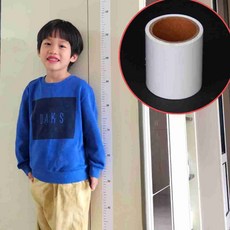 유아용 키재기 스티커 자 벽부착형 성장스티커