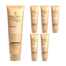 딥스팁 아르간 오일 하이드레이팅 볼륨 컨디셔너, 295ml, 6개