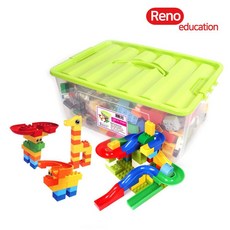 유아교육 창의놀이 롤코 구슬 레일블록 108 자극놀이 상상력발달 촉감학습, 1개