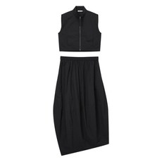 b+ab 비대칭 지퍼 프런트 세퍼레이츠