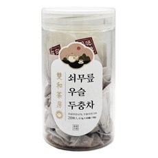 쌍화다방 국산 우슬차 쇠무릎 우슬뿌리 두충차 티백, 1개, 20개입, 1.5g