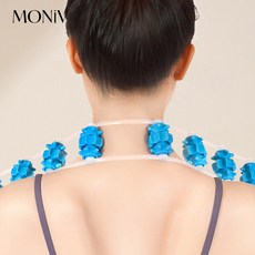 모니브 롤러 마사지기 마사지스틱, 블루, 색상, 1개