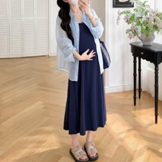 임부복 여름 원피스 캐주얼 상의 코디 하객룩 봄 롱 투피스 니트 바지 만삭 세트 반팔 긴팔 빅사이즈 스커트