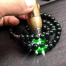 墨翠翡翠珠鏈 8mm 108顆 佛珠手串 男女款項鍊