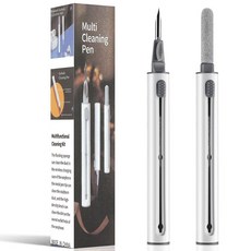 에어팟 클리너 키트 3-in-1 다기능 블루투스 이어버드 클리닝 펜 에어팟 프로용 스폰지 브러시 금속 팁 포함, 에어팟 클리너 키트, 3-in-1 다기능 블루투스 이어
