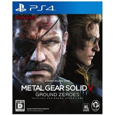 [중고]PS4 메탈 기어 솔리드 V 그라운드 제로즈 일판 일본판 플스 플레이스테이션, PlayStation 4