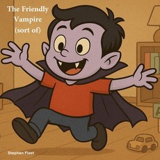 (英文圖書)The Friendly Vampire (sort of) 平裝版, Independently Published, 英文
