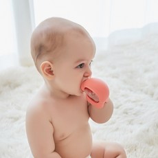 심통 실리콘100% 국민 손목 고정형 양손 2개 세트 아기 글러브 치발기 (보관케이스별도구매), 구강1~2단계 글러브치발기, 로즈핑크(보관케이스포함), 1세트