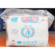 쫄면 3.75kx3 물 비빔 요리 면 사리 만들기 재료 냉동, 3.75kg