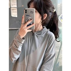 冰絲外套 防晒衣 防曬外套女 防曬衣 涼感外套 遮陽外套 冰絲防曬衣女輕薄款防紫外線夏季寬鬆設計感透氣學生防