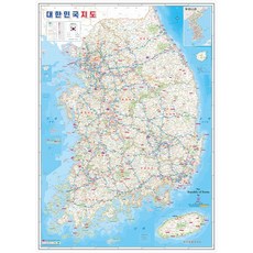 대한민국지도 국내여행지도, 지도