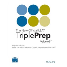 The New Official LSAT TriplePrep Volume 5 [paperback], The New Official LSAT TriplePr