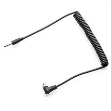 閃光燈同步線 PC 轉 3.5mm 捲線, 1個