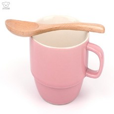 리치점빵 너도밤나무 티스푼 2P 긴나무티스푼 카페팥빙수숟가락