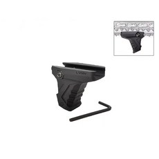 圓仔 復刻 Si Link LVNV 阻手 握把 前阻手 20mm魚骨, 1個, 黑色