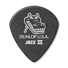 Jim Dunlop Gator Grip 재즈 III 피크 1.4MM - 6팩_165047, 36팩_165047