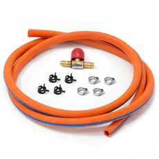 린나이 가스레인지 설치키트 도시가스 가스통사용 퓨즈코크 휴즈코크 가스호스 테프론 도시밴드 흑밴드, LPG, 호스용 설치 키트