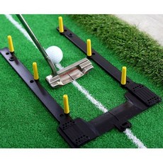 연습기 스윙 스트로크 골프 퍼팅 자세 훈련 퍼터 76128PC 1(PC)