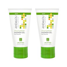 안달로우내추럴스 시트러스 선플라워 샤워 젤 업리프팅, 2개, 50ml
