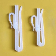 높이 조절 커튼핀 50개 길이 주름 조정 플라스틱 1개 1. 길이7cm (50개), 1. 길이7cm (50개) × 1개