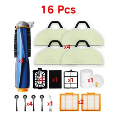 Shark AI Ultra 2-in-1 로봇 진공 청소기 자체 비우기용 액세서리 [RV2600WSEU], 01 16 Pcs