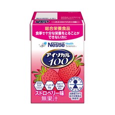 네슬레 아이소칼100 환자 영양식 200kcal 딸기 맛 100mL (x5개), 5개