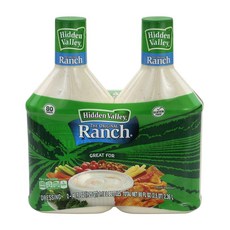 히든 밸리 더 오리지널 랜치 드레싱 40온스 2개/팩 ( Hidden Valley The Original Ranch Dressing 40 oz. 2/Pack (900-000, 1개