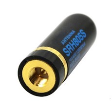 무전기안테나 SRH805S 듀얼밴드 숏 안테나 SMA 수, 휴대용안테나144/430/1200MHz SRH805S, 1개
