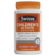 Swisse 孩童綜合維他命咀嚼錠, 1罐, 120顆