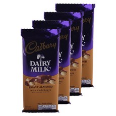 Cadbury 吉百利 牛奶巧克力烤杏仁, 4份, 99g