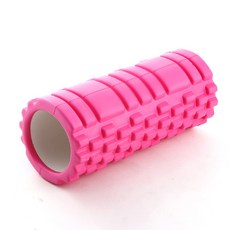 LISM 요가 칼럼 30X9.5CM 피트니스 필라테스 폼 롤러 블록 기차 체육관 마사지 그리드 트리거 포인트 물리 운동, 블랙 30x8cm, 1개