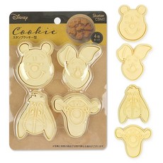 곰돌이 푸 스탬프 쿠키 메이커 캐릭터 모양틀 쿠키틀 쿠키커터 제과 제빵 베이킹 놀이, 단품, 1개