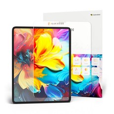 지니비 리얼컬러 AR 초고화질 무반사 태블릿PC 액정보호필름 세트, 투명, 1세트