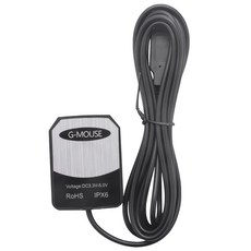 GPS 데이터 수집의 경우 PC 노트북 내비게이션 GPS USB 수신기 GMOUSE 안테나 모듈 용., 검은색