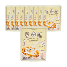 잇더핏 저당 고단백 시리얼 로슈얼 10개입, 35g, 10개