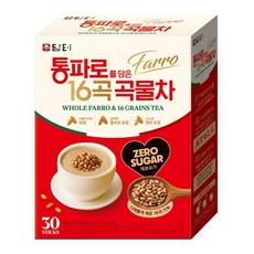 16곡곡물차 30스틱 통파로 곡물차 건강차 제로슈가 곡물음료, 20g, 30개, 20개입