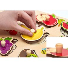 유아 숫자 영어 맞추기 잡기편한 꼭지퍼즐 10종 택1 꼭지블록 교구퍼즐 아기꼭지퍼즐