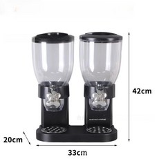 자판기 레버형 보관 밀폐 다용도 곡물회전분배기, 1개, 기본 색상