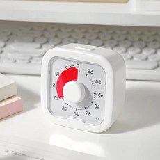 무소음 집중 공부 뽀모도로 타이머, 1개, 핑크