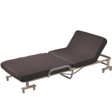 Simple Life 免組裝14段折疊床(贈床包)-黑S-22, 床墊黑+床包隨機