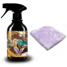 카티바 실내 세정 코팅제 500ml 실내 플라스틱 고무 가죽 세정제+버핑타월 세트, 1개