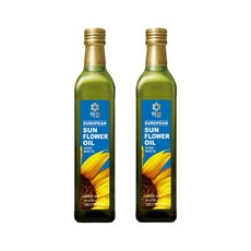 cj 백설 유러피안 해바라기유 500ml 2개