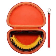 LTGEM DEWALT 디월트 DPG84/DPG82-11/DPG82-21 고글용 케이스 핸드 스트랩과 튼튼한 지퍼가 달린 맞춤형 단단한 보관 휴대용 가방 (케이스만 해당)_1, 5. 오렌지_177066